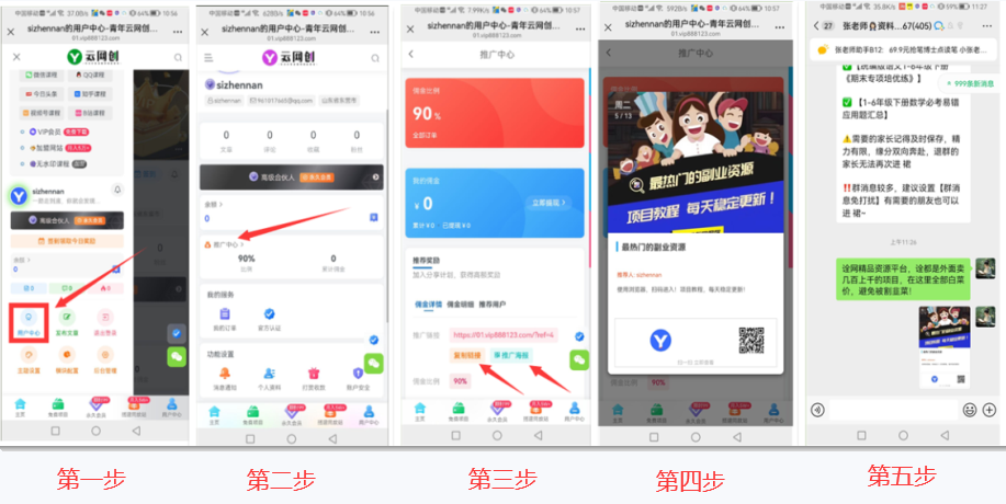 加入青年云网创会员，全站资源免费学习。加入高级合伙人，推广日入1000+